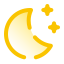 Luna brillante icon