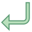 Down Left icon