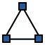 Vector Triangle icon
