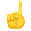 emoji apontando para cima icon