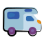 Camping-car icon