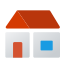 Casa prefabricada icon