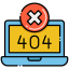 Error 404 icon