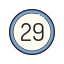 29 círculos icon