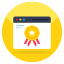 Awarded Website icon