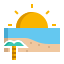 海滩 icon