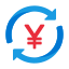 Yen d&#39;échange icon