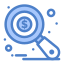 Search Dollar icon