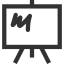 Whiteboard icon