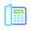 Telefono de oficina icon