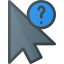 Cursor with Question icon