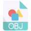 OBJ icon