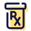 Bote de píldoras de prescripción icon