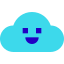 Nube feliz icon