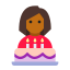 誕生日の女の子とケーキの皮のタイプ-5 icon