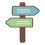 Signpost icon