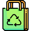 Recycled Plastic Bag icon