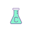 Flask With Carbon Sample icon