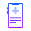 Medizinische mobile App icon