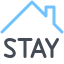 Stay-Home-Schild icon