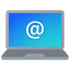 E-Mail de computadora portátil icon