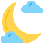 Half moon icon