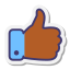 facebook-like-тип кожи-3 icon