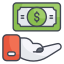 Receive Money icon