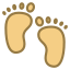 Pieds de bébé icon