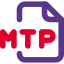 An MTP file is a pattern created by MadTracker an audio tracking program icon