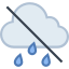 Sin lluvia icon