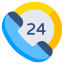 24Hr Service icon