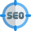 Serach engine optimization work on a target icon