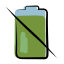 Nessuna batteria icon