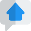 Help and chat support for smart homes queries icon