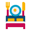 Bed And Breakfast icon