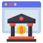 Online banking icon