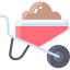 Wheelbarrow icon