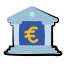 construção de euro-banco icon