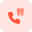 Telemedicine dental doctor for online description support icon