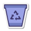 Papelera de reciclaje icon