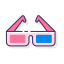 3d Glasses icon