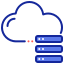 Cloud storage icon