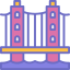 外部金门大桥地标和纪念碑 yogi-aprelliyanto-轮廓颜色-yogi-aprelliyanto icon