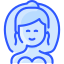 Mujer de pie icon