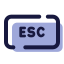 Esc icon