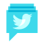 Stack of Tweets icon