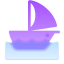 Barco à vela médio icon