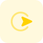 Mouse cursor arrow pointing towards right direction icon