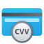 Code de vérification de carte bancaire (CVV) icon